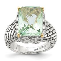 Green Quartz Ring